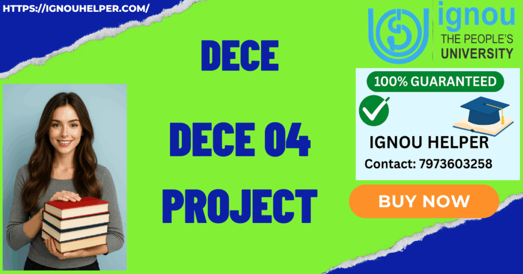 IGNOU DECE PROJECT