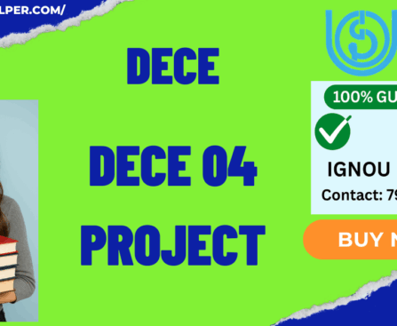 IGNOU DECE PROJECT