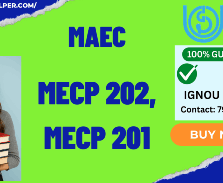 IGNOU MAEC PROJECT