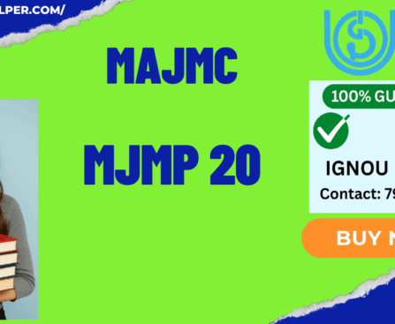 IGNOU MAJMC PROJECT