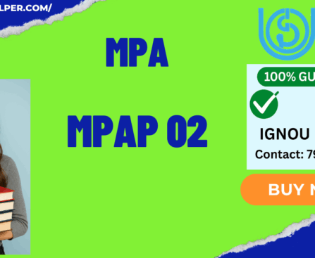 IGNOU MPA PROJECT